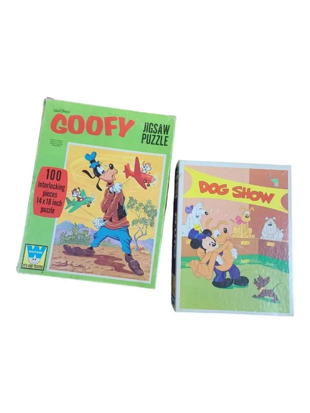 Vintage Disney Puzzles: Mickey, Goofy & Pluto 100 pcs
